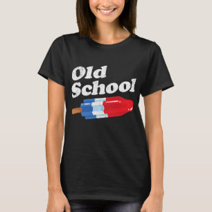 T-shirt Bomb de Popsicle d'été drôle Rétro Pop École Ancie