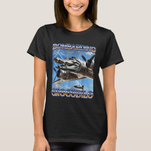 T-shirt Bombardino Crocodilo Funny Italien Brainrot mèmes