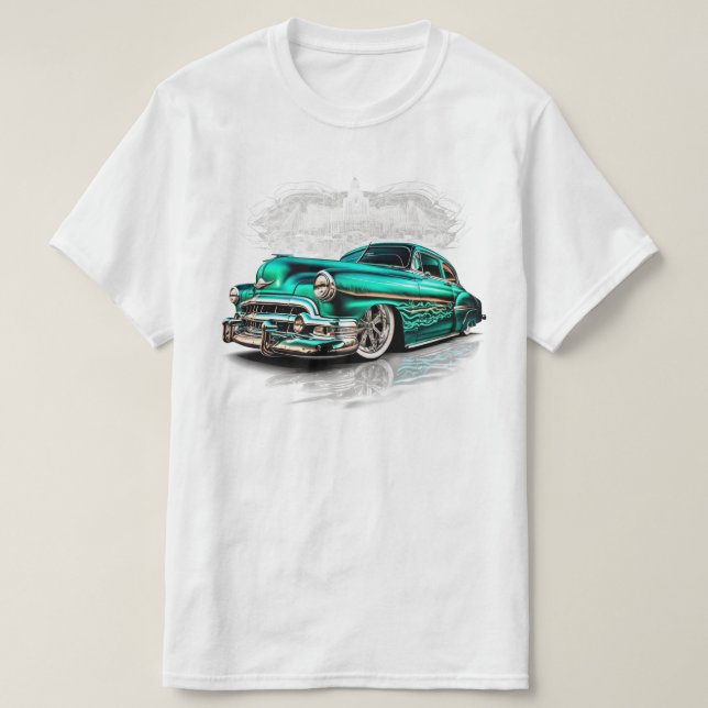 T-shirt Bombe à basse altitude Chevrolet Chevrolet Low Rid (Design devant)