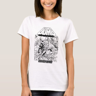 T-shirt Bombe de GAMA - les filles d'album de cerveau de