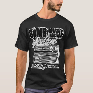 T-shirt Bombe L'Industrie De La Musique Américaine Punk Es