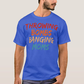 T-shirt Bombes à projeter Bombes Bombarder Moms Fotball Ma