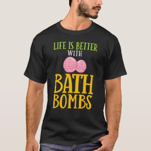T-shirt Bombes de bain Faire bombes de bain bulle de lavan