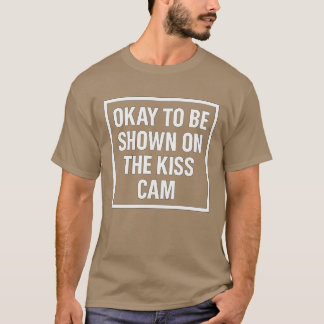 T-shirt Bon À Montrer Sur La Chaussure Kiss