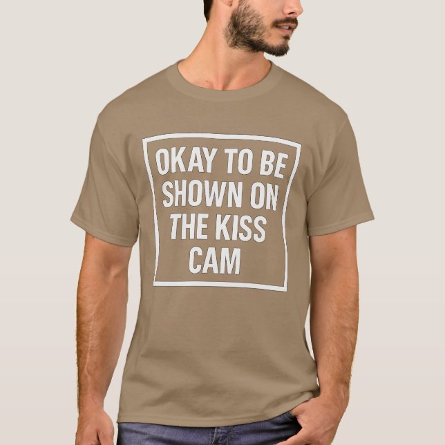 T-shirt Bon À Montrer Sur La Chaussure Kiss (Devant)
