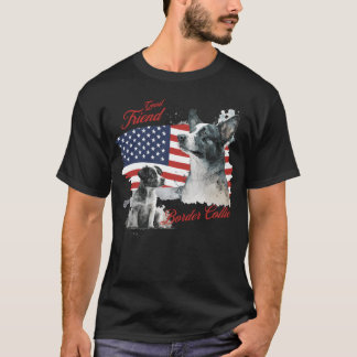T-shirt Bon ami d'une frontière Collie garçon