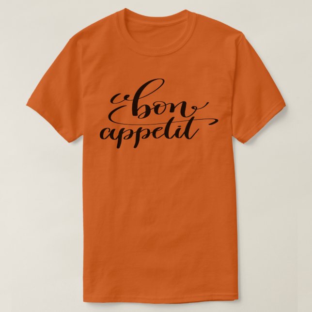 T-shirt Bon Appetit (Design devant)