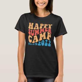 T-shirt Bon Camp D'Été Pour Enfants Garçons Filles Camp D'