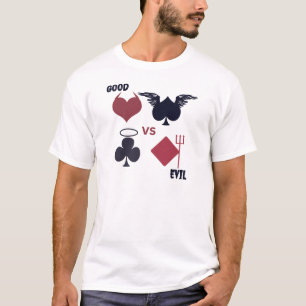 T-shirt Bon contre Mal- Poker