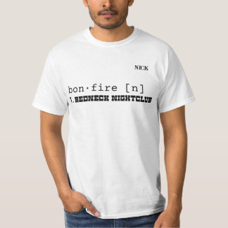 T-shirt "Bon Feu" personnalisable
