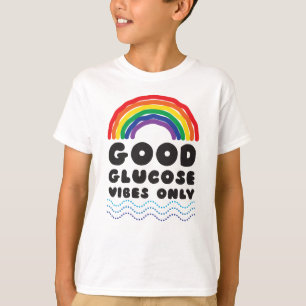 T-shirt Bon glucose (arc-en-ciel)