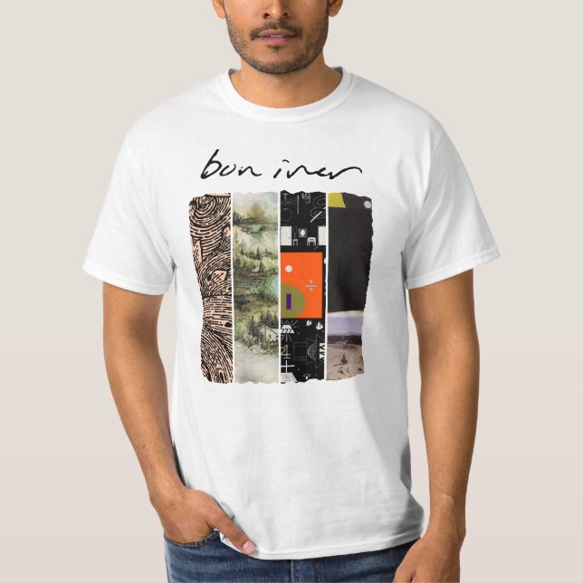 T-shirt Bon Iver - Découverte (Devant)