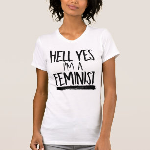 T-SHIRT BON OUI, JE SUIS FÉMINISTE