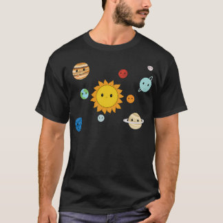 T-shirt Bon système solaire