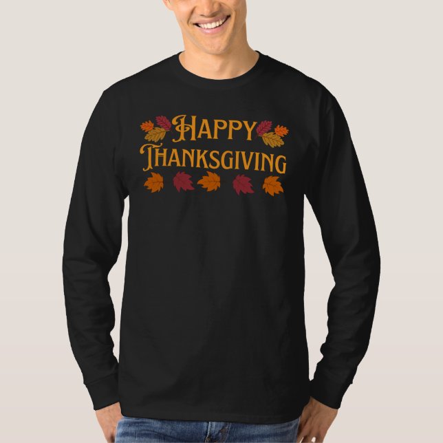 T-shirt bon thanksgiving (Devant)