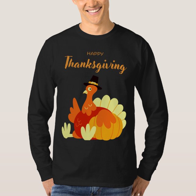T-shirt bon thanksgiving (Devant)