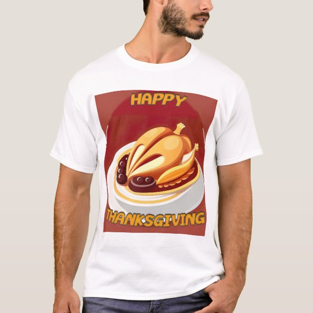 T-shirt bon thanksgiving (Devant)