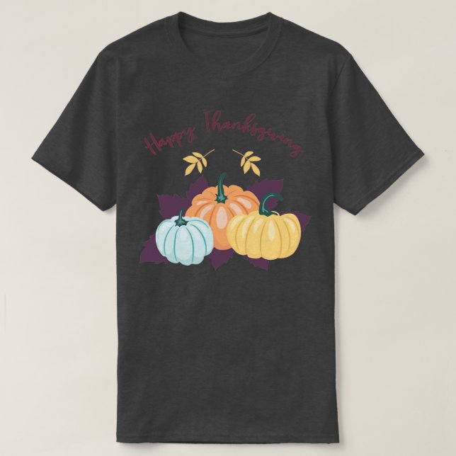 T-shirt Bon thanksgiving1 (Design devant)