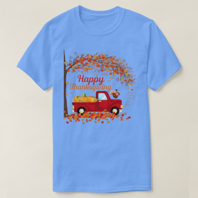 T-shirt Bon thanksgiving18 (Design devant)