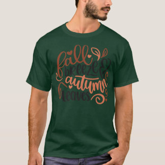 T-shirt Bon thanksgiving Automne Automne Citrouille Épice