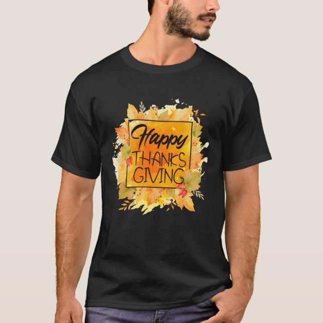 T-shirt Bon thanksgiving Automne Funny349png349 (Devant)