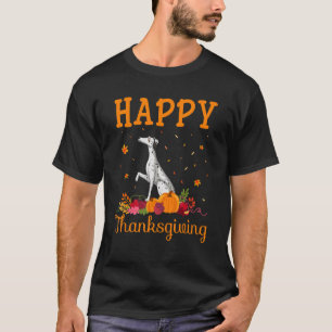 T-shirt Bon thanksgiving de chien de Dalmatie rétro corres