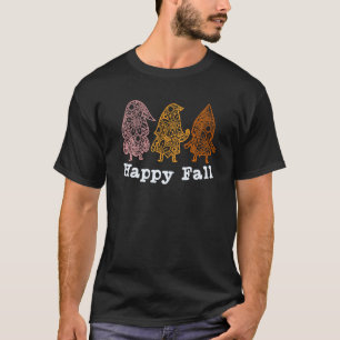 T-shirt Bon thanksgiving Gnome Pilgrim Gnomes
