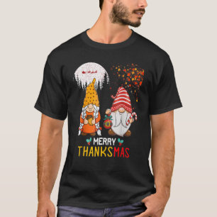T-shirt Bon thanksgiving Joyeux Noël Joyeux Thanksmas
