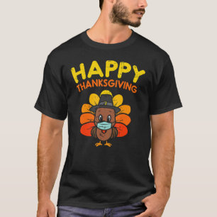 T-shirt Bon thanksgiving Turquie face masque Quarantaine