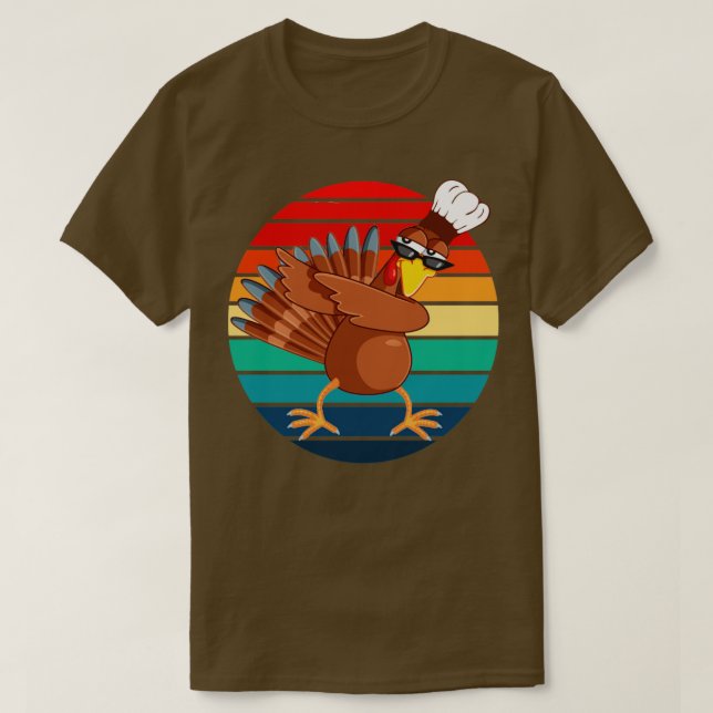 T-shirt Bon thanksgiving Turquie Jour drôle Cadeau 4 (Design devant)