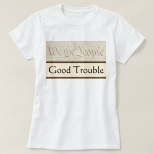 T-shirt Bon Trouble Démocratie Est Un Acte John Lewis