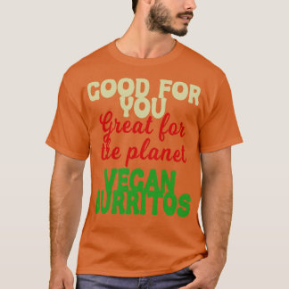 T-shirt Bon Vous Grande Planète Vegan Burritos