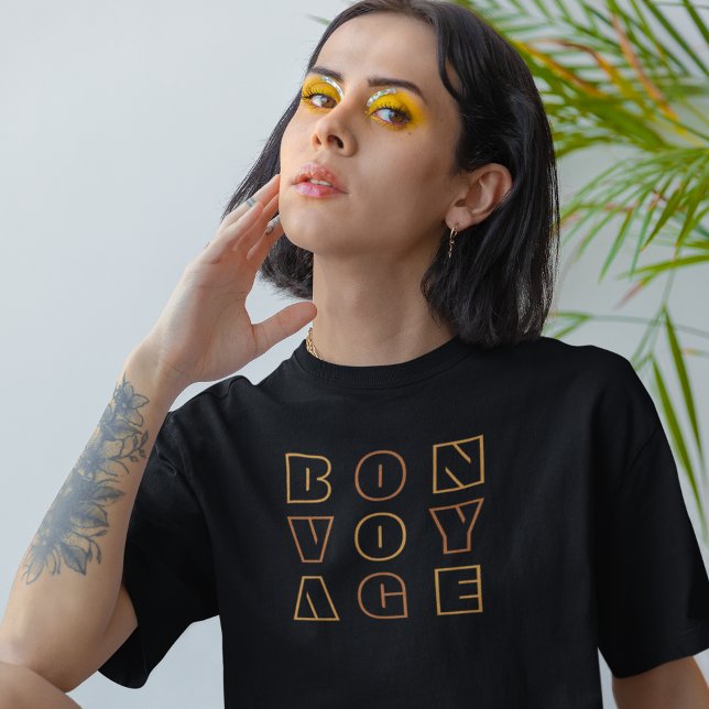 T-shirt Bon Voyage (bon voyage)