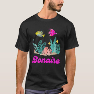 T-shirt Bonaire Poissons Tropicaux Plongée en Scaphandre S