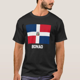T-shirt Bonao République dominicaine Drapeau Emblem Escudo
