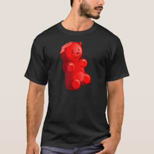 T-shirt Bonbon de l'ours rouge