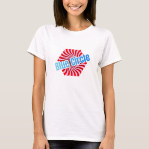 T-shirt Bonbon Hexagonal Sucré avec Motif Ondulé