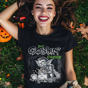 T-shirt Bonbons de Just Goblin pour des objets plus sombre