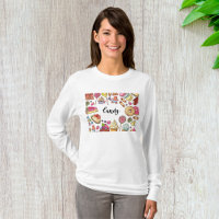 Bonbons et Dessert Doodles Sweet Traitements Motif