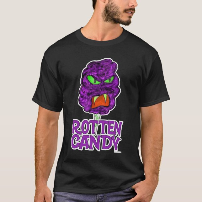 T-shirt Bonbons Rotten Funny Sweet Treat Parody (Devant)
