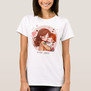 T-shirt Bond adorable maman et fille (14)