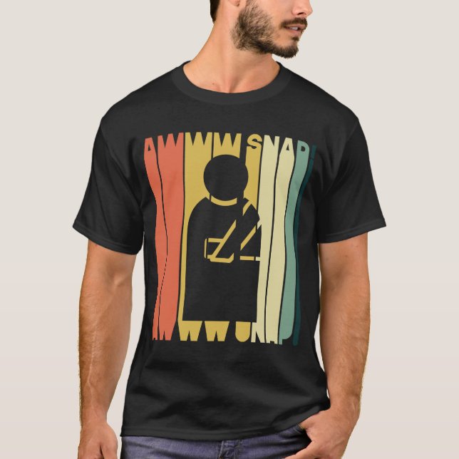 T-shirt Bone cassé Awww Snap Brom récupération main El (Devant)