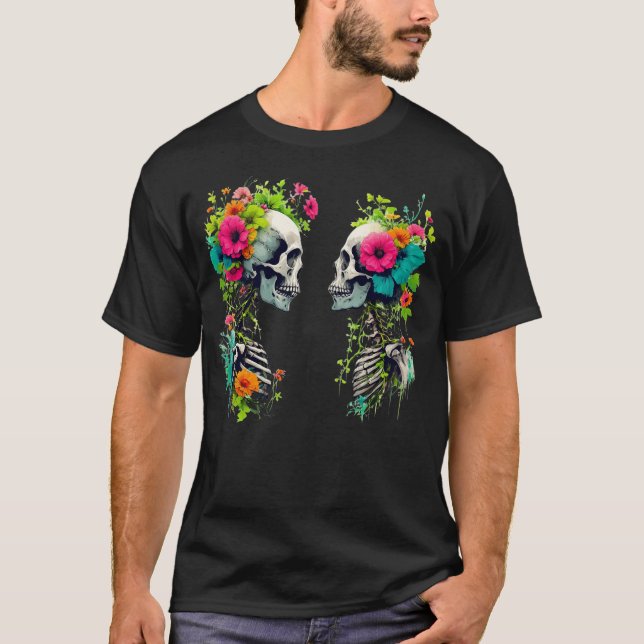 T-shirt Bones And Botany (Devant)