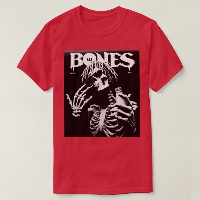 T-shirt Bones Rapper 8 (Design devant)