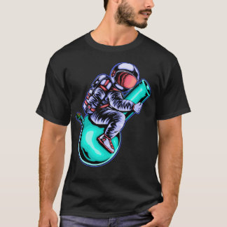 T-shirt Bong Astronautdrôle L'astronaute Shirt Weight Ston