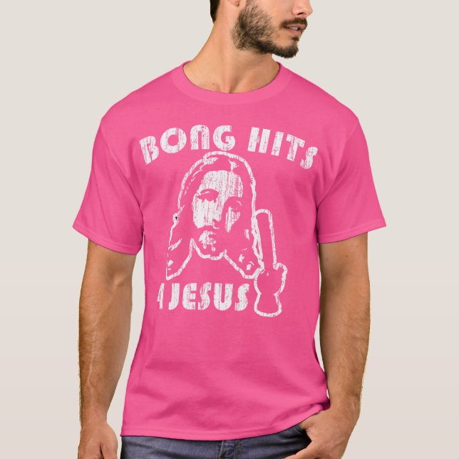 T-shirt Bong frappe 4 Jésus (Devant)