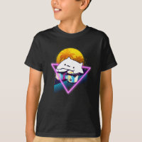 Bongo Chat Retro 80s Vaporwave Style Outrun