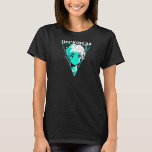 T-shirt Bonheur 幸 lettre japonaise 福 Egirl Vapor wave Prem