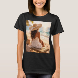 T-shirt Bonheur de l'heure dorée