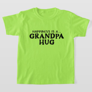 T-shirt Bonheur des cool Grand-père embrasser l'art des mo